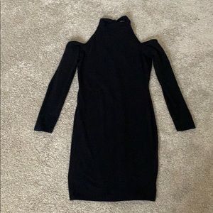 Charlotte Russe shoulder cutout dress